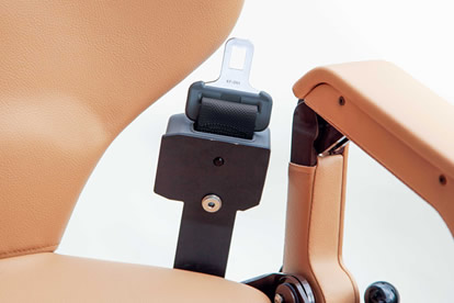 巻き取り式シートベルト